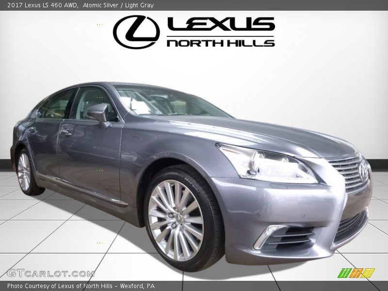 Atomic Silver / Light Gray 2017 Lexus LS 460 AWD