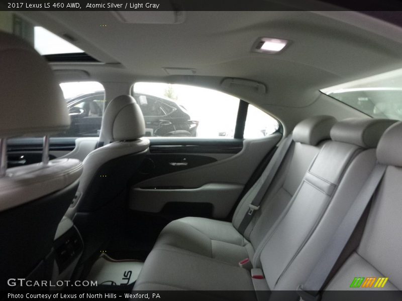 Atomic Silver / Light Gray 2017 Lexus LS 460 AWD