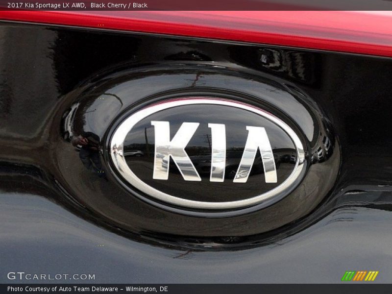 Black Cherry / Black 2017 Kia Sportage LX AWD