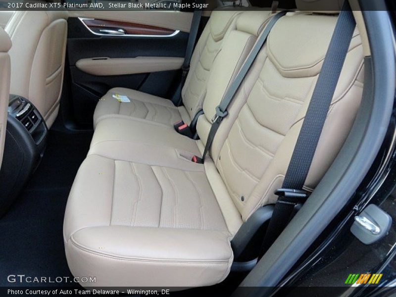 Rear Seat of 2017 XT5 Platinum AWD