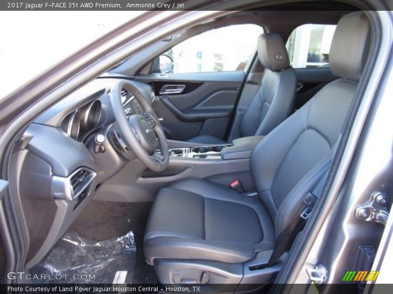 Ammonite Grey / Jet 2017 Jaguar F-PACE 35t AWD Premium