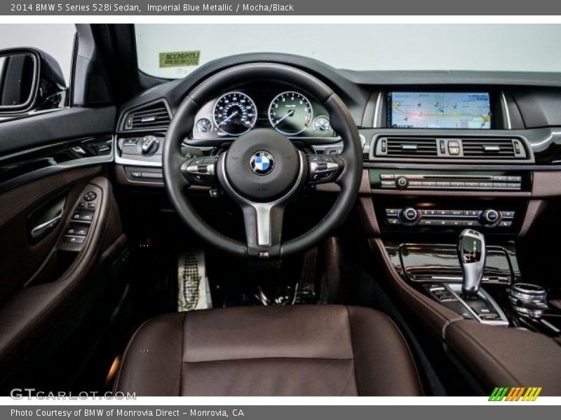 Imperial Blue Metallic / Mocha/Black 2014 BMW 5 Series 528i Sedan