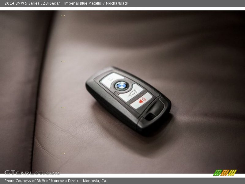 Imperial Blue Metallic / Mocha/Black 2014 BMW 5 Series 528i Sedan