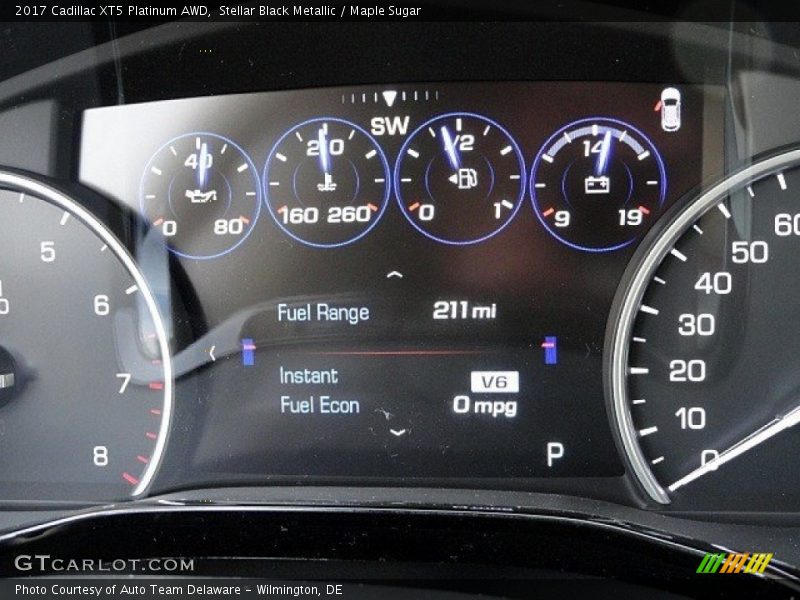  2017 XT5 Platinum AWD Platinum AWD Gauges