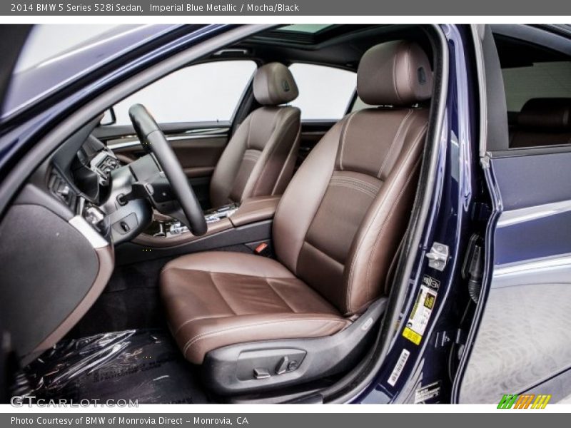 Imperial Blue Metallic / Mocha/Black 2014 BMW 5 Series 528i Sedan