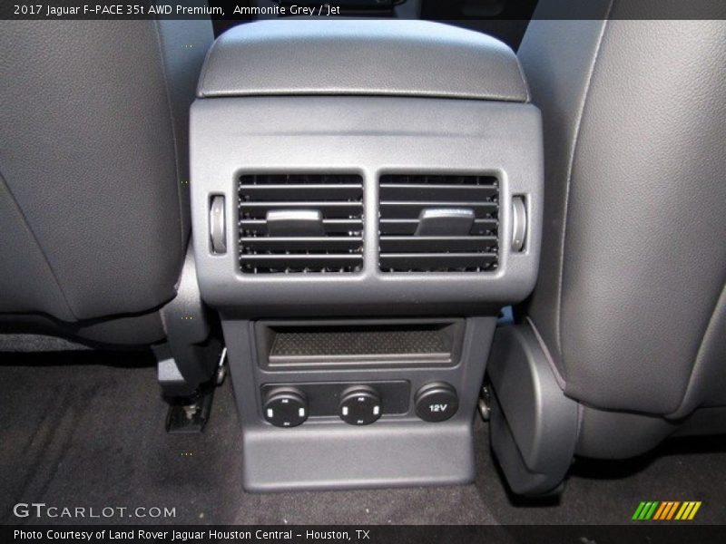Ammonite Grey / Jet 2017 Jaguar F-PACE 35t AWD Premium