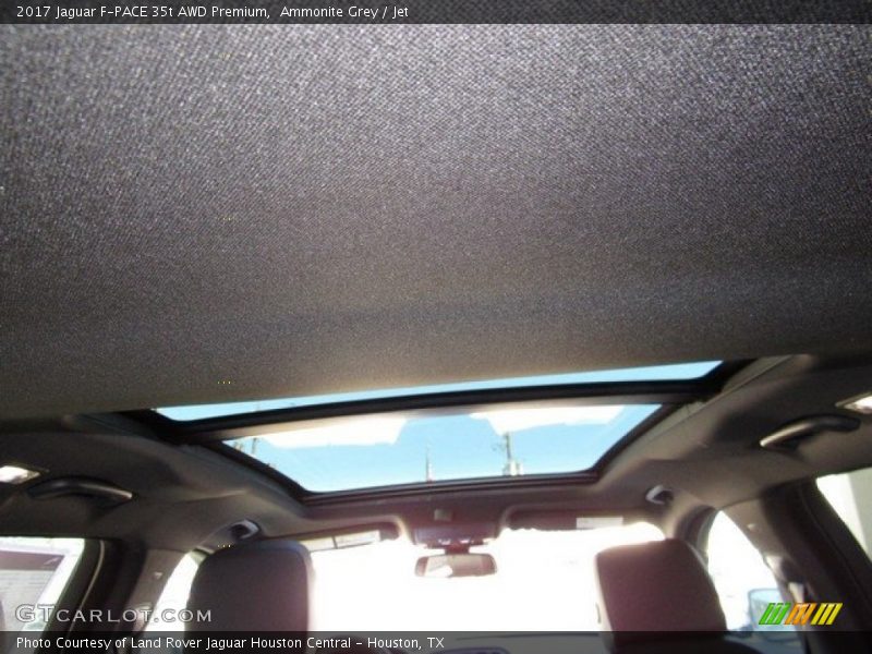 Ammonite Grey / Jet 2017 Jaguar F-PACE 35t AWD Premium