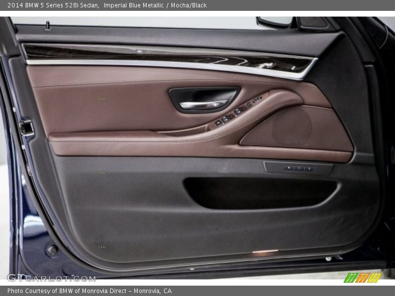 Imperial Blue Metallic / Mocha/Black 2014 BMW 5 Series 528i Sedan