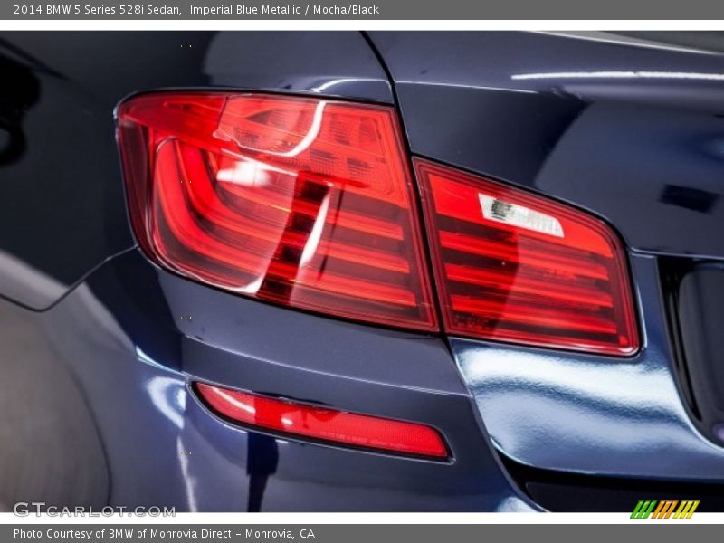 Imperial Blue Metallic / Mocha/Black 2014 BMW 5 Series 528i Sedan