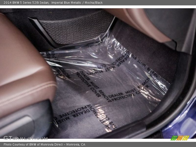 Imperial Blue Metallic / Mocha/Black 2014 BMW 5 Series 528i Sedan