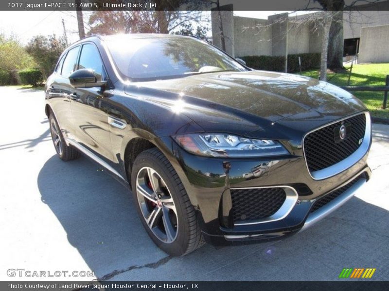 Ultimate Black / Jet 2017 Jaguar F-PACE 35t AWD S