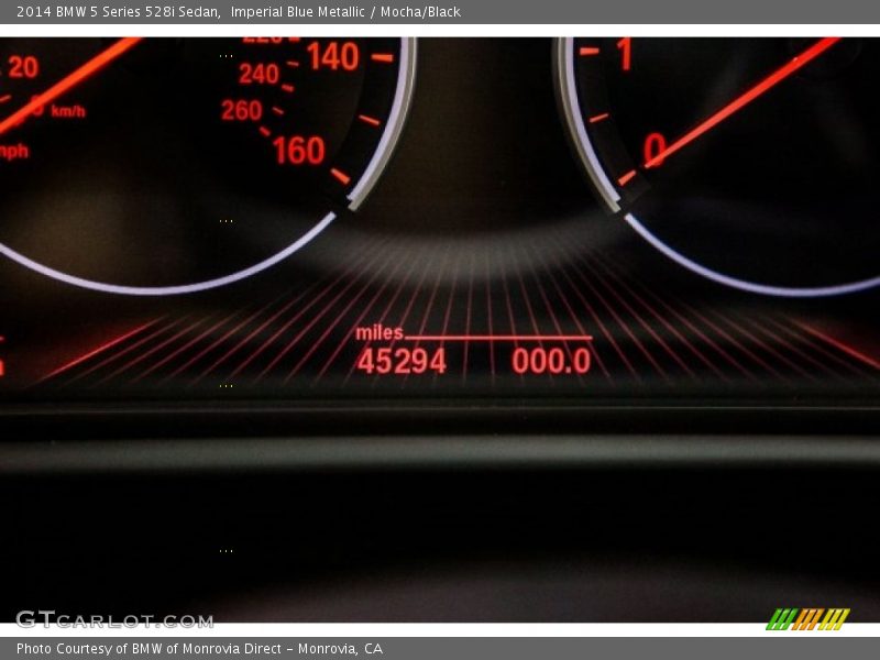 Imperial Blue Metallic / Mocha/Black 2014 BMW 5 Series 528i Sedan