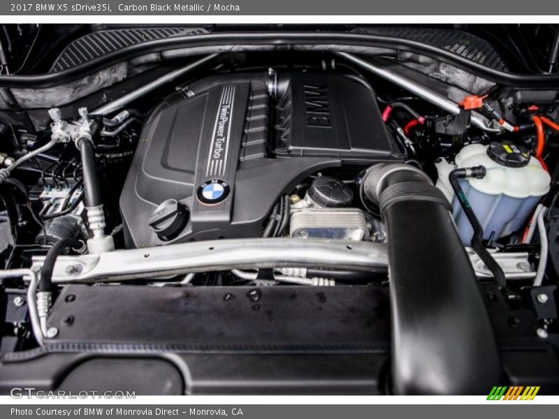 Carbon Black Metallic / Mocha 2017 BMW X5 sDrive35i