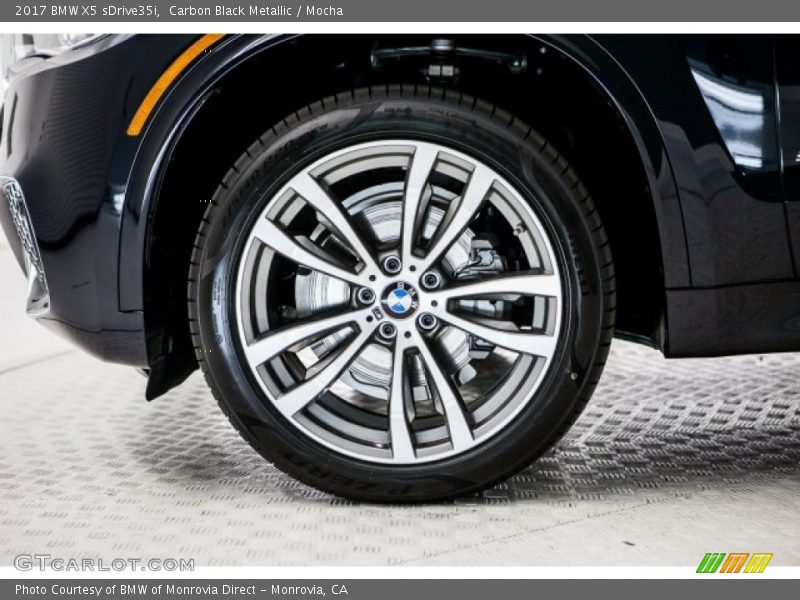 Carbon Black Metallic / Mocha 2017 BMW X5 sDrive35i
