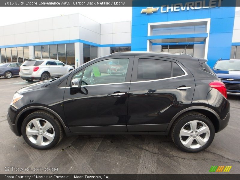 Carbon Black Metallic / Ebony 2015 Buick Encore Convenience AWD