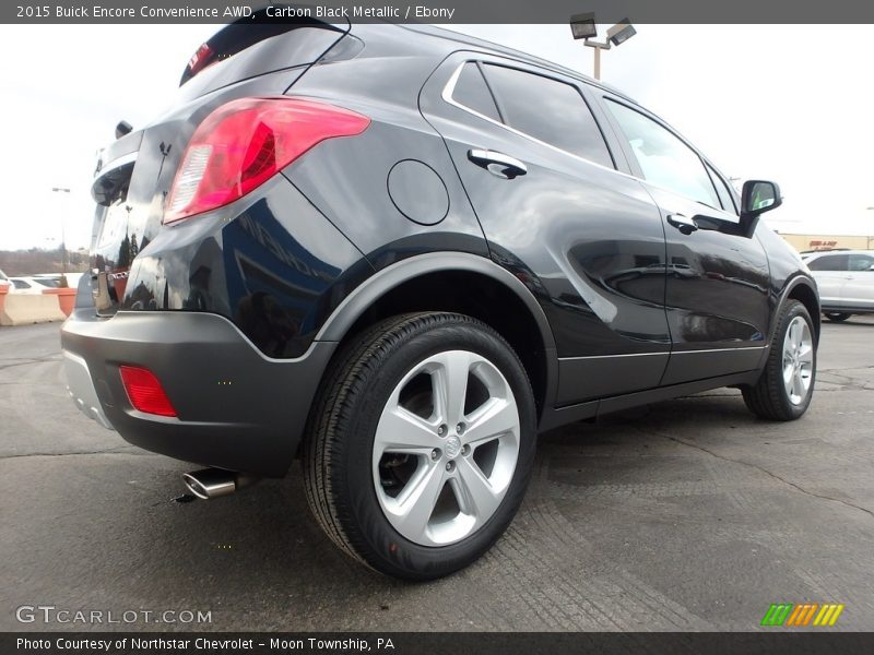 Carbon Black Metallic / Ebony 2015 Buick Encore Convenience AWD