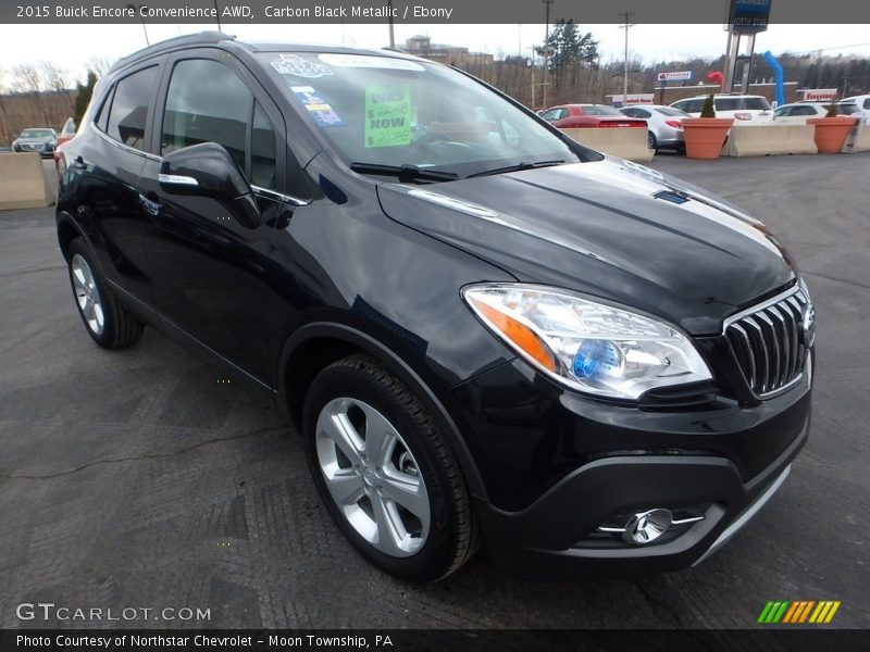 Carbon Black Metallic / Ebony 2015 Buick Encore Convenience AWD