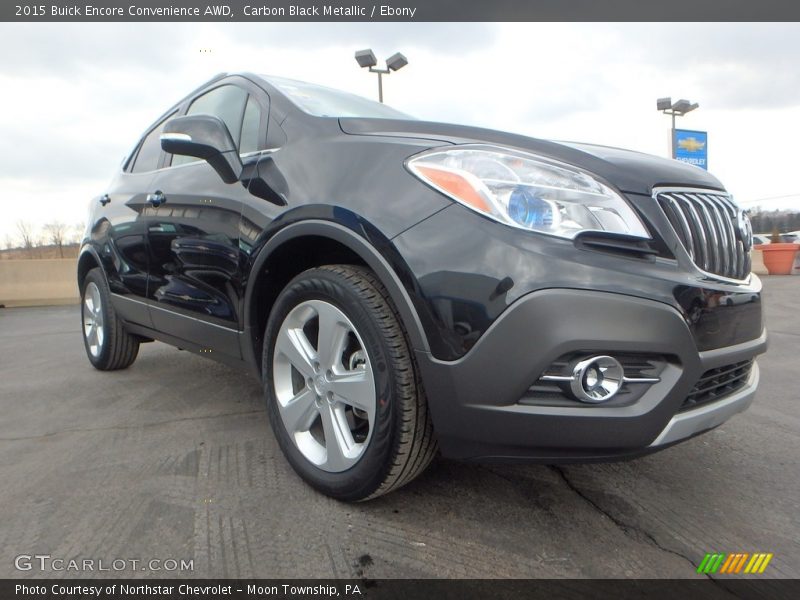Carbon Black Metallic / Ebony 2015 Buick Encore Convenience AWD