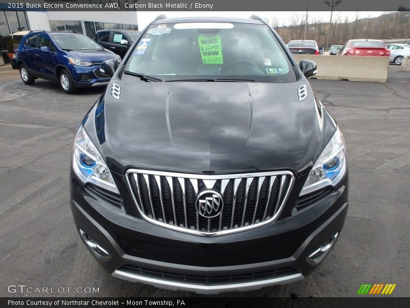 Carbon Black Metallic / Ebony 2015 Buick Encore Convenience AWD