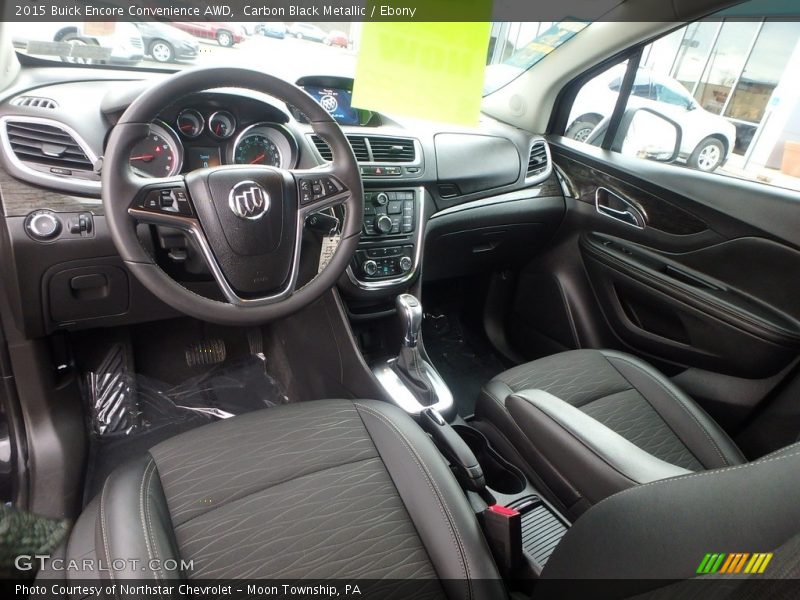 Carbon Black Metallic / Ebony 2015 Buick Encore Convenience AWD
