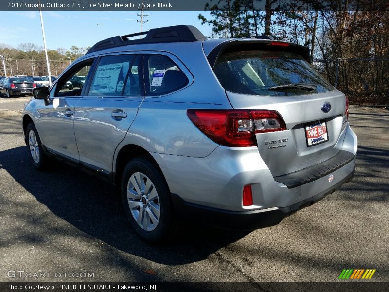 Ice Silver Metallic / Slate Black 2017 Subaru Outback 2.5i