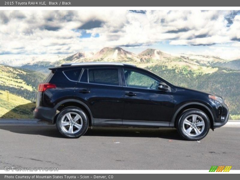 Black / Black 2015 Toyota RAV4 XLE