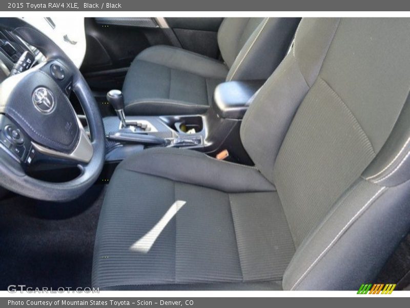 Black / Black 2015 Toyota RAV4 XLE