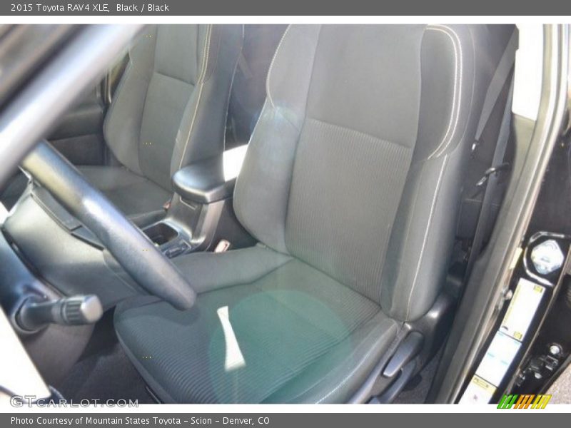 Black / Black 2015 Toyota RAV4 XLE