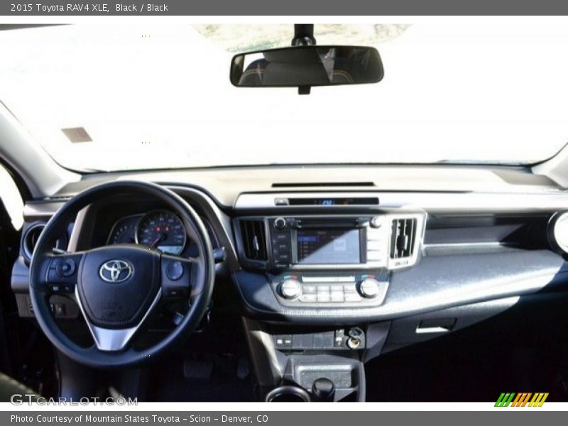 Black / Black 2015 Toyota RAV4 XLE