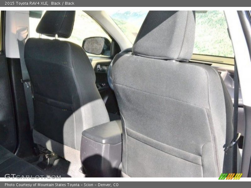 Black / Black 2015 Toyota RAV4 XLE