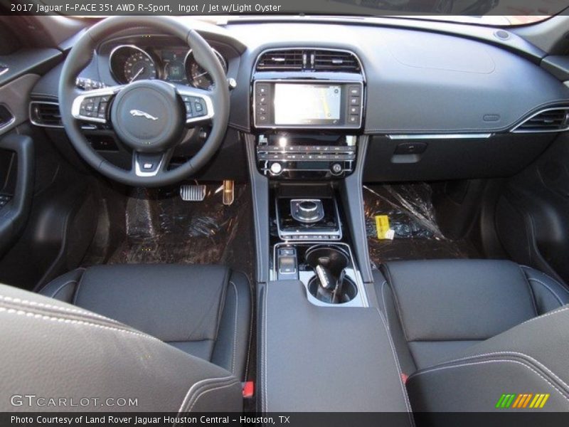 Ingot / Jet w/Light Oyster 2017 Jaguar F-PACE 35t AWD R-Sport