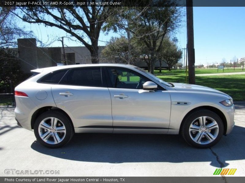 Ingot / Jet w/Light Oyster 2017 Jaguar F-PACE 35t AWD R-Sport