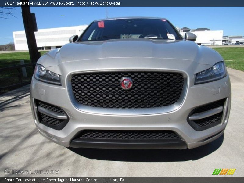 Ingot / Jet w/Light Oyster 2017 Jaguar F-PACE 35t AWD R-Sport