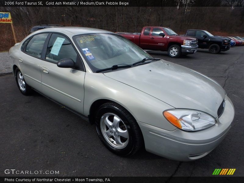 Gold Ash Metallic / Medium/Dark Pebble Beige 2006 Ford Taurus SE