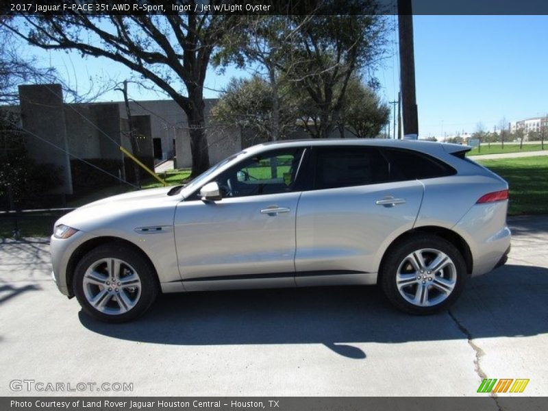 Ingot / Jet w/Light Oyster 2017 Jaguar F-PACE 35t AWD R-Sport