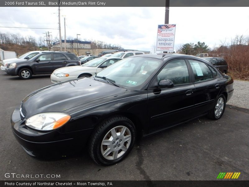 Black / Medium/Dark Flint Grey 2006 Ford Taurus SEL