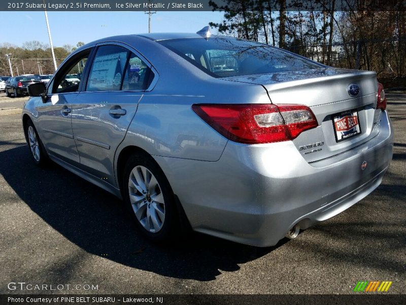 Ice Silver Metallic / Slate Black 2017 Subaru Legacy 2.5i Premium