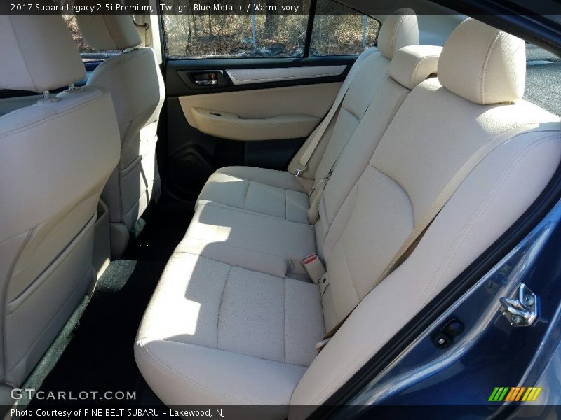 Twilight Blue Metallic / Warm Ivory 2017 Subaru Legacy 2.5i Premium