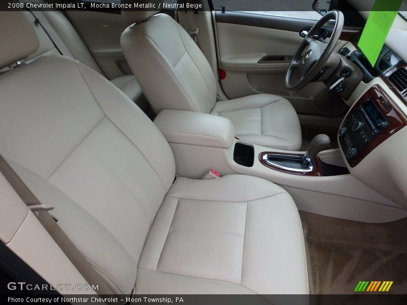 Mocha Bronze Metallic / Neutral Beige 2008 Chevrolet Impala LT