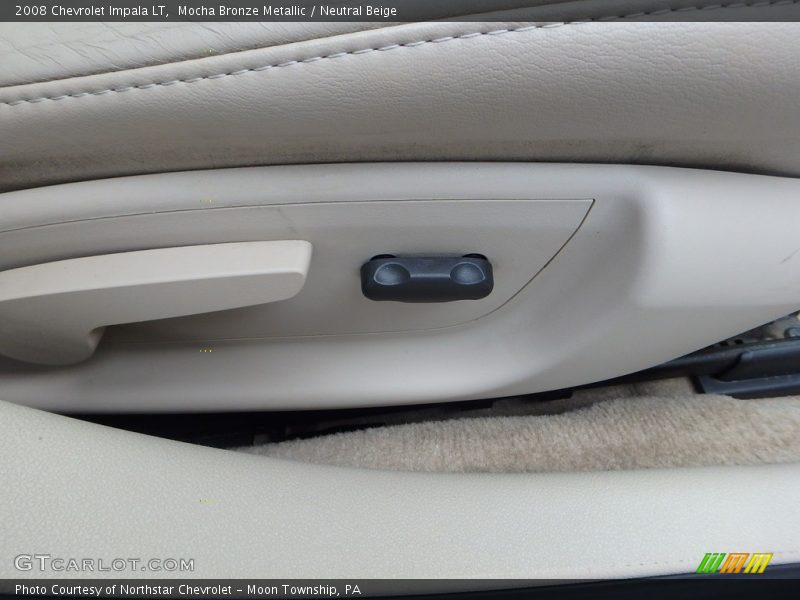 Mocha Bronze Metallic / Neutral Beige 2008 Chevrolet Impala LT