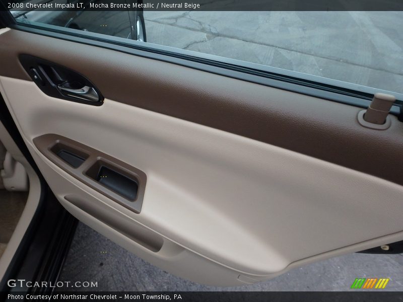 Mocha Bronze Metallic / Neutral Beige 2008 Chevrolet Impala LT