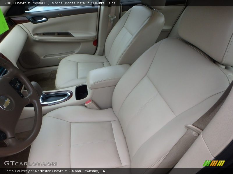 Mocha Bronze Metallic / Neutral Beige 2008 Chevrolet Impala LT
