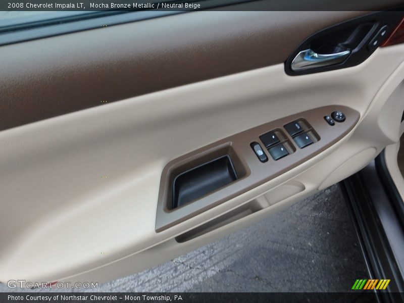 Mocha Bronze Metallic / Neutral Beige 2008 Chevrolet Impala LT
