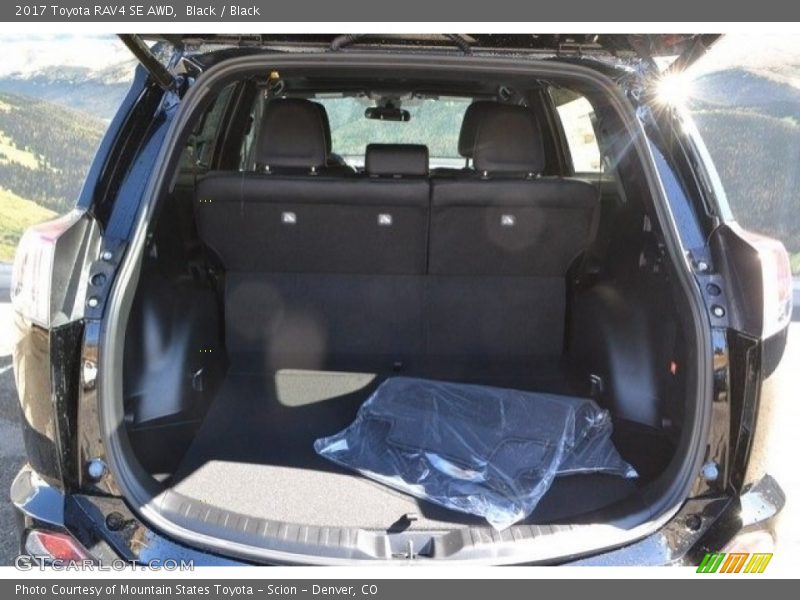Black / Black 2017 Toyota RAV4 SE AWD