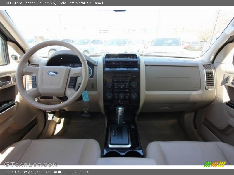 Gold Leaf Metallic / Camel 2012 Ford Escape Limited V6