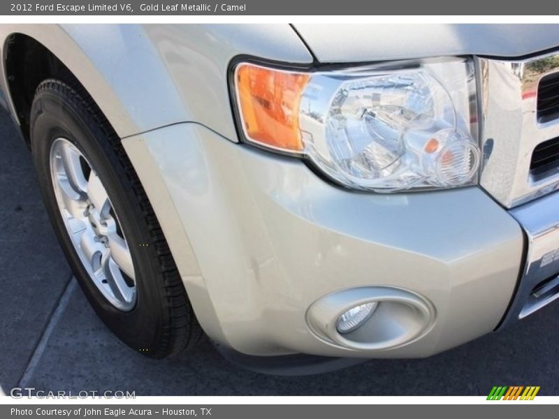 Gold Leaf Metallic / Camel 2012 Ford Escape Limited V6