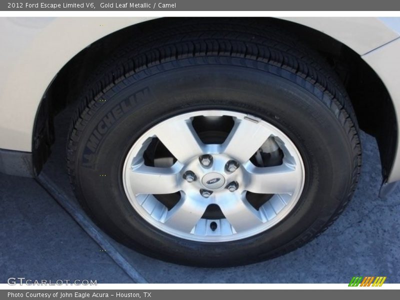 Gold Leaf Metallic / Camel 2012 Ford Escape Limited V6