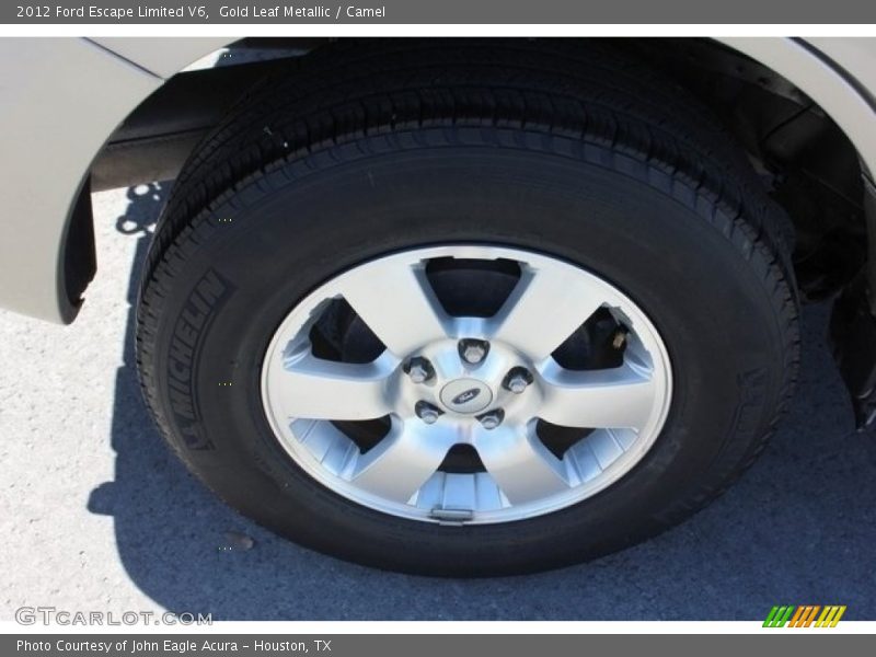 Gold Leaf Metallic / Camel 2012 Ford Escape Limited V6