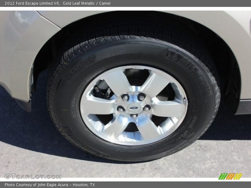 Gold Leaf Metallic / Camel 2012 Ford Escape Limited V6