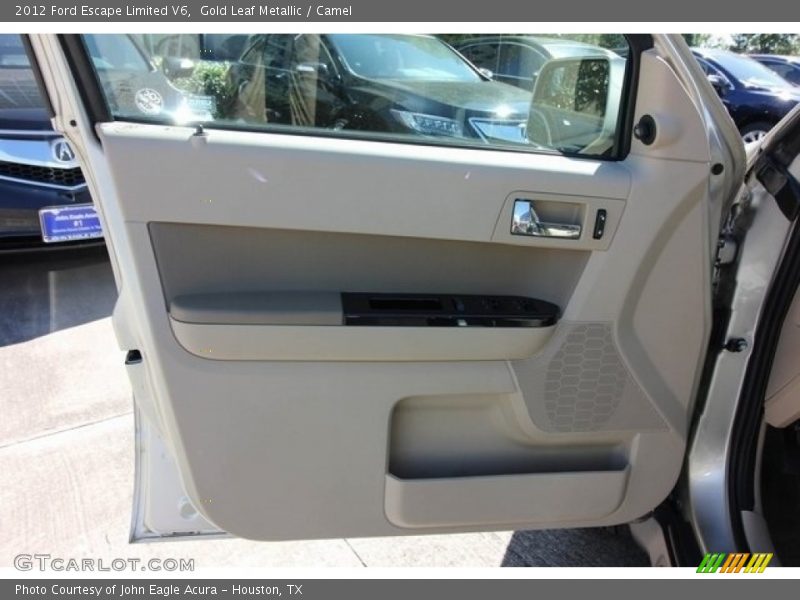 Gold Leaf Metallic / Camel 2012 Ford Escape Limited V6